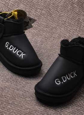 新品2025加绒大棉儿童雪地靴3067男女中大童冬季保暖防滑舒适童鞋