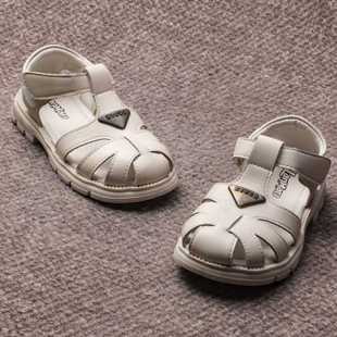 特价 百搭鞋 儿童凉鞋 男女魔术贴镂空沙滩鞋 捡漏 8075包头凉鞋 夏季