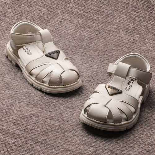 夏季儿童包头魔术贴镂空凉鞋