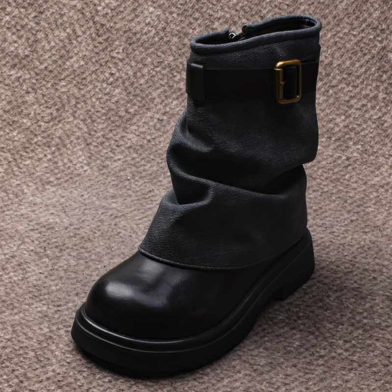 冬季加绒儿童靴子282828女童侧拉链牛仔靴二棉保暖防滑中大童靴子,童鞋/婴儿鞋/亲子鞋,皮靴,淘宝优惠券,粉丝福利购,淘宝优惠卷