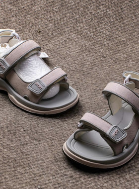 包邮儿童沙滩凉鞋37003轻便舒适夏季男女露趾平底魔术贴软底防滑