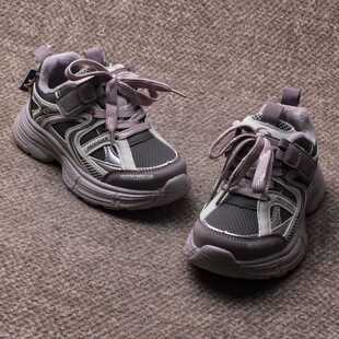断码特价女童魔术贴老爹鞋5338冬季保暖二棉防滑运动鞋休闲百搭