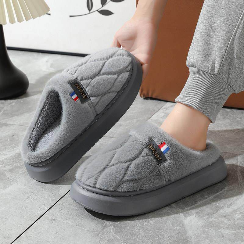 新疆包邮棉拖鞋男士冬季EVA厚底超软超舒服居家卧室用加厚亲子棉