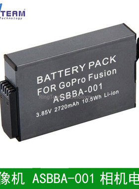 GoPro Fusion 360全景运动摄像机 ASBBA-001 VR 360 HERO相机电池