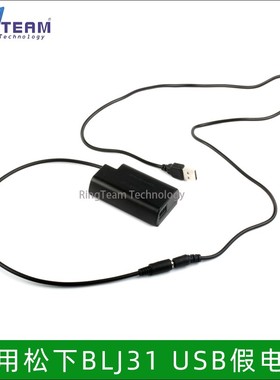 BLJ31适用松下DC-S1M DC-S1 DC-S1H单反相机DCC16假电池USB充电宝