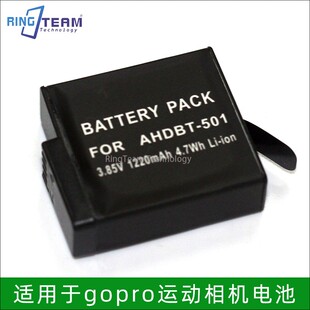 适用于gopro运动相机电池GoPro HERO8/7/6 /5/4 Black黑狗8锂电池