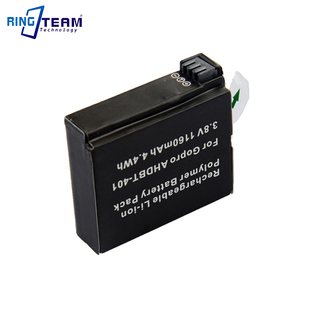 适用于GoPro Hero4山狗 运动相机电池 AHDBT-401狗扑肉4代电池