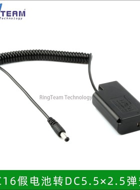 DCC16转DC5.5全解码假电池BLJ31 适用松下DC-S1 S1RM S1H S1M S1R