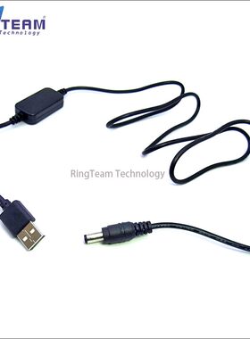 USB5.5*2.5公头电源线带8v调压板块用于相机假电池AC-PW20 FW50