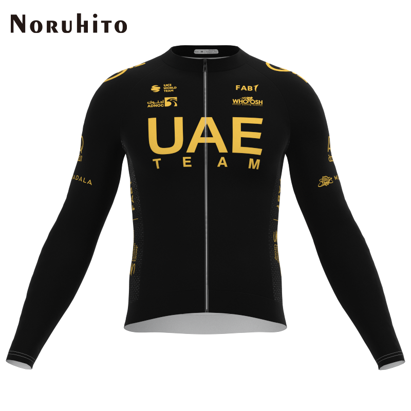环法骑行服黑金色UAE车队阿联酋