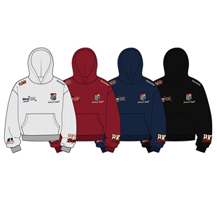 XKSHUO美式 小众设计感百搭情侣外套 复古刺绣徽章连帽卫衣男女款