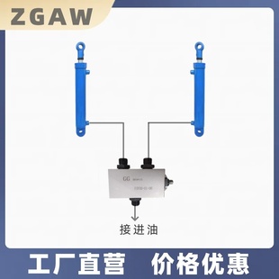 新款 0现货 液压同步阀分流集流阀两个油缸同升同降平衡阀FJF06