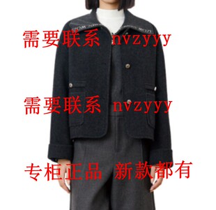 代购 MOZI莫兹2025冬装 新款 国内专柜正品 吊1599 双面呢M8TF152