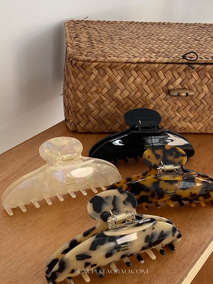 法式FRANCE金标大号发夹