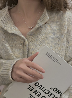 925银幸运好运小串珠子项链