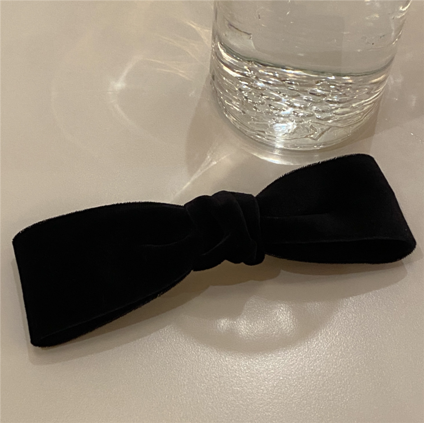 现货Sunup_Q韩国ins 手感很好的丝绒蝴蝶结发夹弹簧夹 纯色百搭,饰品/流行首饰/时尚饰品新,发饰,淘宝优惠券,粉丝福利购,淘宝优惠卷