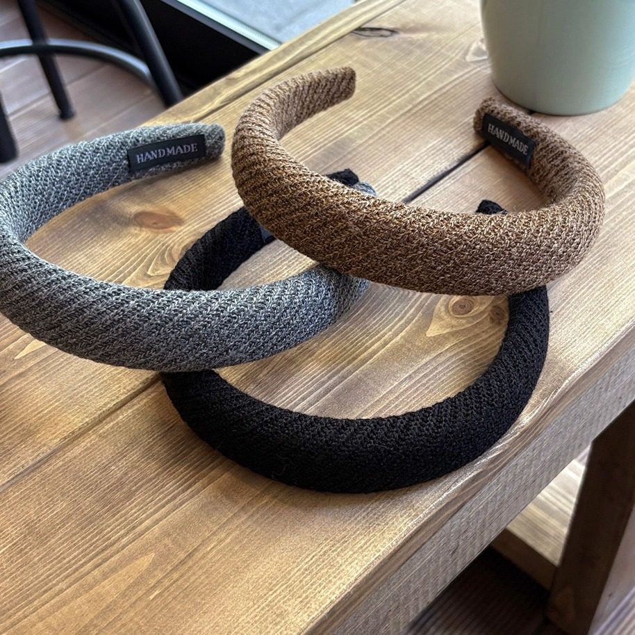 针织海绵增高颅顶发箍