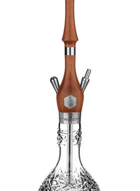 Mrwood德国壶大号单管排气型-樱桃木-橡木杆部件+土耳其水晶瓶款