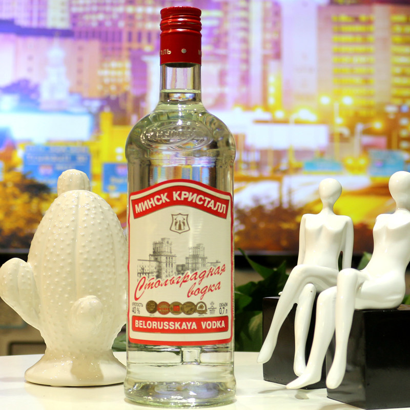 伏特加  首都牌伏特加  俄罗斯进口vodka 700毫升40度 单支 包邮