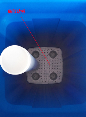 新款树脂罐配套盐箱100L200L300L500L1000L升 盐箱PE塑料圆形现货