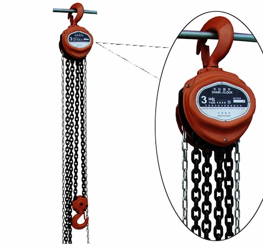 起重倒链0.25T0.5T0.75T1T1.5T2T3T5T8T10T20T50T5吨手拉链条葫芦 机械设备 制鞋机械 原图主图