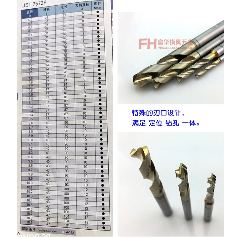 新款粉末高速钢钻头日本