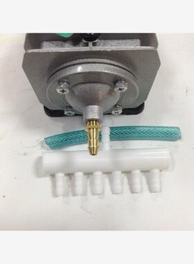 新款森森渔亭ACO气棒004电磁空气泵增氧机55W8孔220V插电养鱼现货