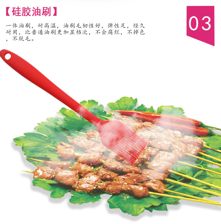 Baking High-grade silica gel Kitchenware 5 Set of parts cooking Heat Supplies Anti scald High temperature resistance Cooking non-slip Northern Europe suitin the Kitchen/Cooking utensils , Cooking utensils , Cooking spoon shovel , Colander  category - from Buy2taobao.com to provide professional Taobao agent buy service