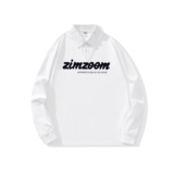 主推纯棉polo衫长袖男士秋季新款翻领高级感宽松透气潮牌T恤男装，男装T恤，奇怪漫猴工厂店