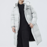 长款标羽绒服男冬季加厚2026新款时尚运动中长款防风保暖外套男，男装羽绒服，奇怪漫猴工厂店