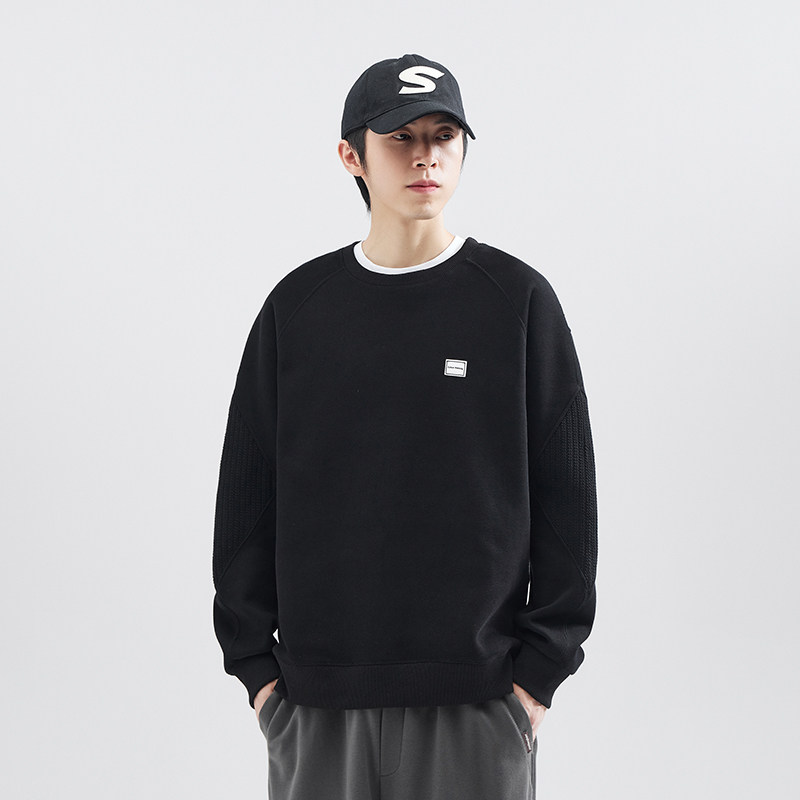 不缺货圆领男士卫衣秋冬季2026新款内搭长袖t恤打底衫春秋，男装卫衣，奇怪漫猴工厂店