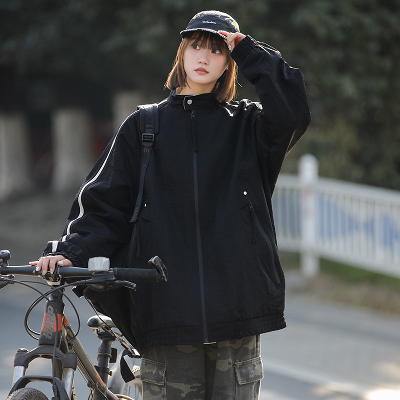 轻户外防泼立领夹克帅气轻量夹克，男装休闲裤，奇怪漫猴工厂店