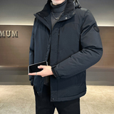 棉服男士2026冬季新款潮牌立领加厚外套冬装防寒服，男装棉衣，奇怪漫猴工厂店