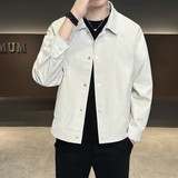 2026新款立领夹克男士春季休闲爸爸装中年男款外套男装春秋季薄款，男装休闲裤，奇怪漫猴工厂店