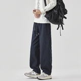 Y.M纯棉工装裤男宽松直筒2026春季新款潮流美式休闲长裤《限价69，男装休闲裤，奇怪漫猴工厂店