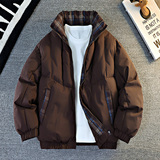 棉服男士2026冬季新款潮牌立领加厚外套冬装防寒服，男装棉衣，奇怪漫猴工厂店