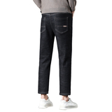 男士九分牛仔裤春秋时尚百搭修身直筒弹力裤子新款，男装牛仔裤，奇怪漫猴工厂店