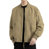 轻量型户外防泼立领夹克帅气飞行夹克，男装休闲裤，奇怪漫猴工厂店