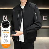 轻量型户外防泼立领夹克帅气飞行夹克，男装休闲裤，奇怪漫猴工厂店