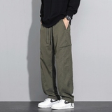 Y.M【引流款】加绒工装冲锋裤男宽松运动直筒休闲裤《限69》，男装休闲裤，奇怪漫猴工厂店