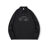 主推纯棉polo衫长袖男士秋季新款翻领高级感宽松透气潮牌T恤男装，男装T恤，奇怪漫猴工厂店