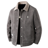 2026新款立领夹克男士春季休闲爸爸装中年男款外套男装春秋季薄款，男装休闲裤，奇怪漫猴工厂店