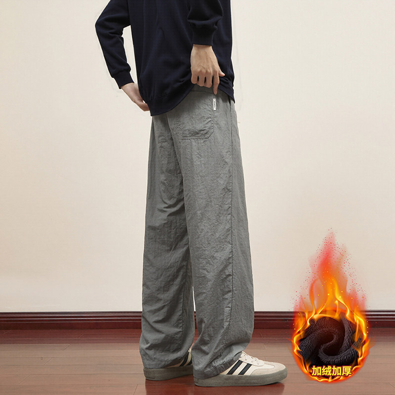 Y.M《新图》运动裤子男直筒裤冰丝速干休闲长裤【引流款】加，男装休闲裤，奇怪漫猴工厂店
