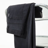 天丝松紧腰牛仔裤男士夏季薄款宽松直筒男裤新款阔腿休闲长裤子，男装牛仔裤，奇怪漫猴工厂店