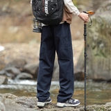 Y.M纯棉工装裤男宽松直筒2025春季新款潮流美式休闲长裤《限价69，男装休闲裤，奇怪漫猴工厂店