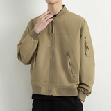 轻量型户外防泼立领夹克帅气飞行夹克，男装休闲裤，奇怪漫猴工厂店