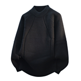 数据老钱风圆领套头毛衣，男装T恤，奇怪漫猴工厂店