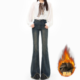 复古蓝（长裤厚绒裤脚：无毛边）