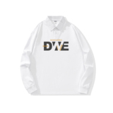 主推纯棉polo衫长袖男士秋季新款翻领高级感宽松透气潮牌T恤男装，男装T恤，奇怪漫猴工厂店