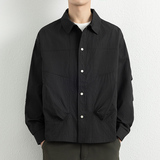 轻户外防风防泼休闲衬衣衬衫夹克，男装休闲裤，奇怪漫猴工厂店